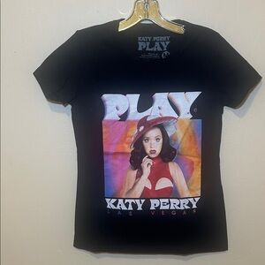 Katy Perry Collections Black Graphic Tee